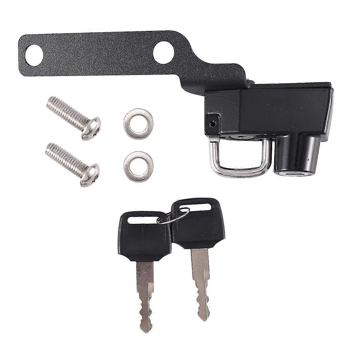 Motorcycle Helmet Lock Anti-theft With 2 Keys For Cb125r Cb150r Cb250r Cb300r Cb500r Cb650r Cbr650r