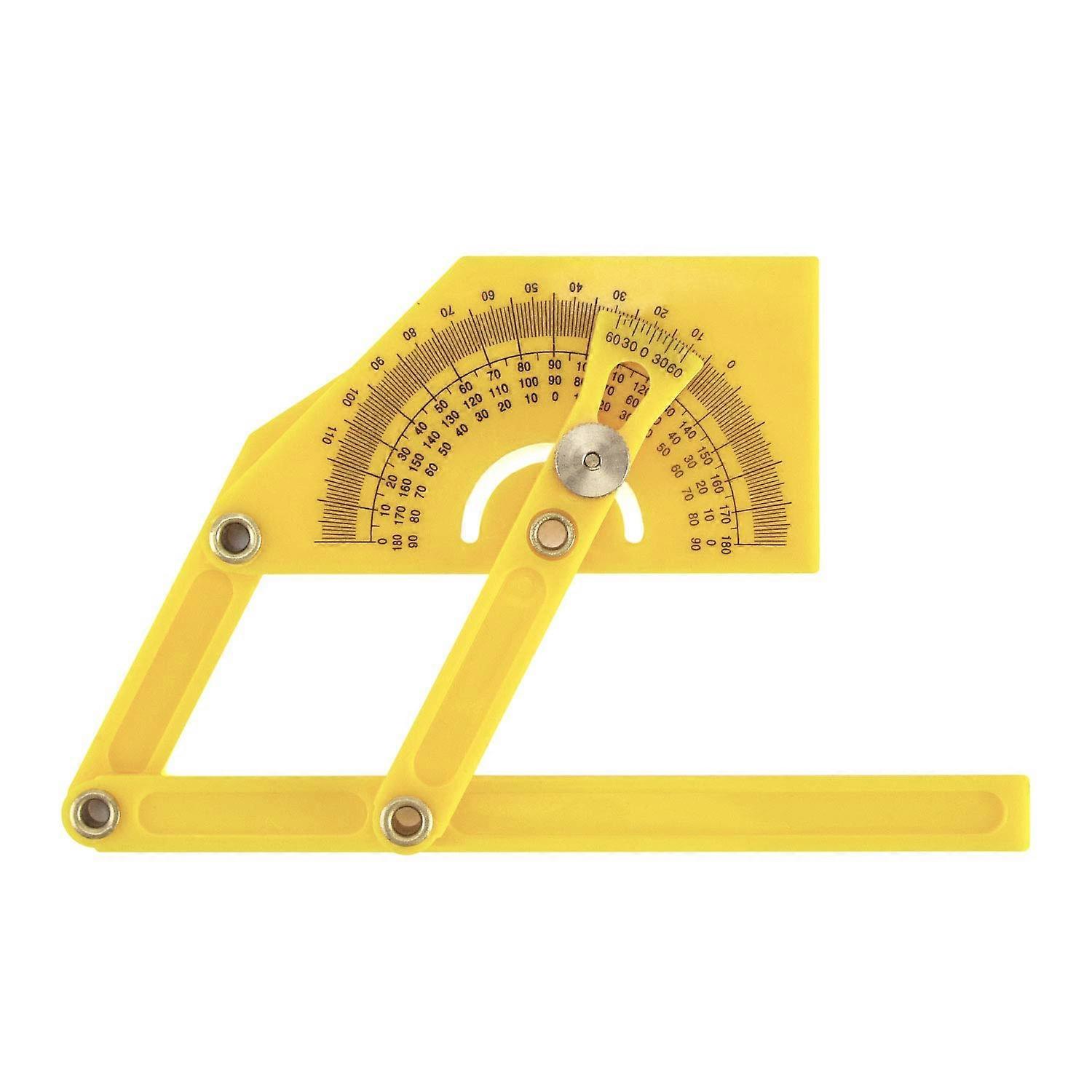 Plastic Measure Arm Protractor 0-180 Angle Finder Gauge Tool