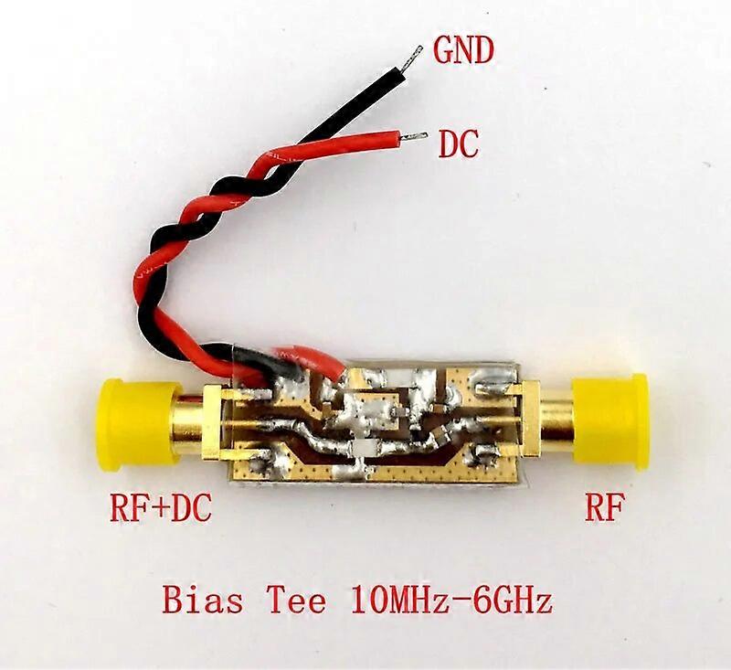 DYKB Bias Tee 10MHz-6GHz RF Bias Feeder RF Blocker Isolator FOR HAM Radio RTL SDR LNA Low Noise Amplifier Antenna A