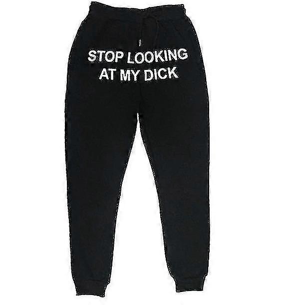 Lettre Pantalon décontracté décontracté pour hommes et femmes String Taille haute pantalon de sport