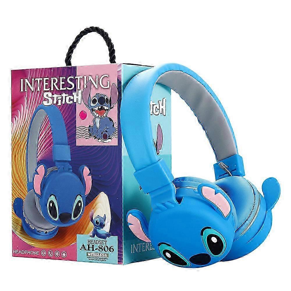Lilo & Stitch Kids Căști fără fir pliabile Soft Ear Pads Headset Cadou