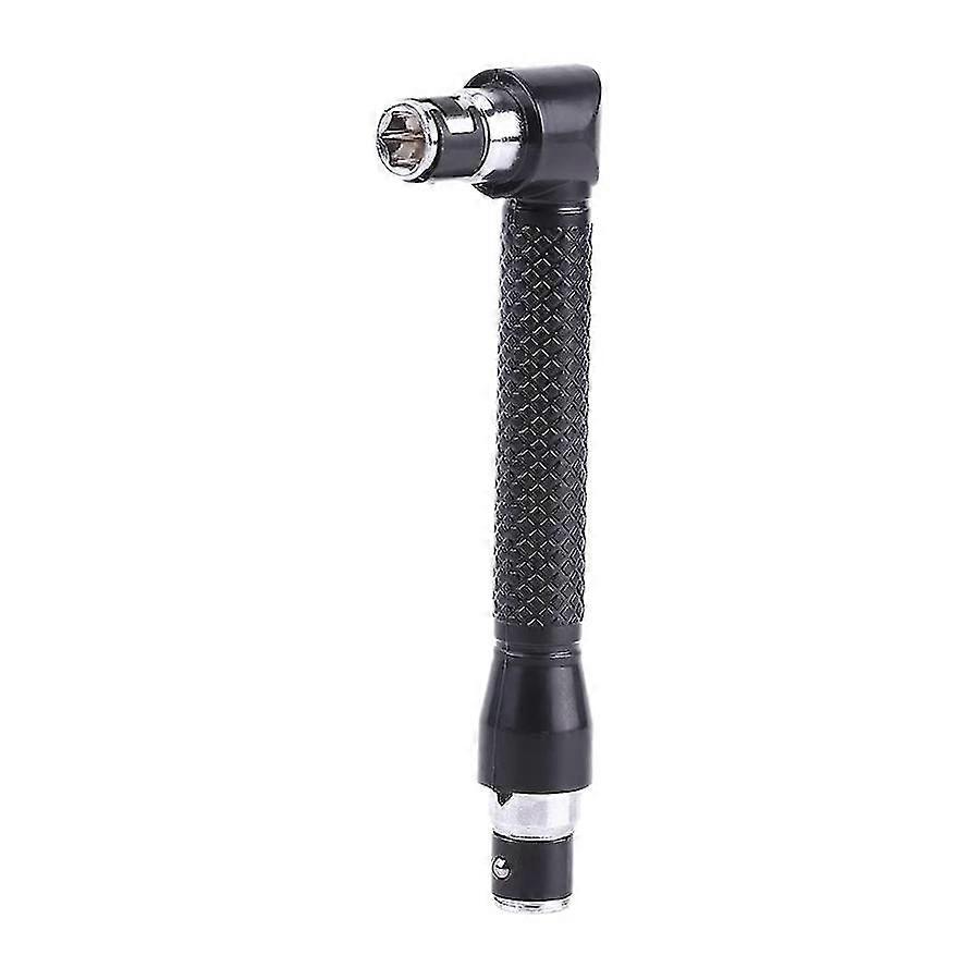 Hex Socket Wrench 1/4Inch L Shaped Socket Wrench Set with 10Pcs Various Angled Screwdriver Bits Han