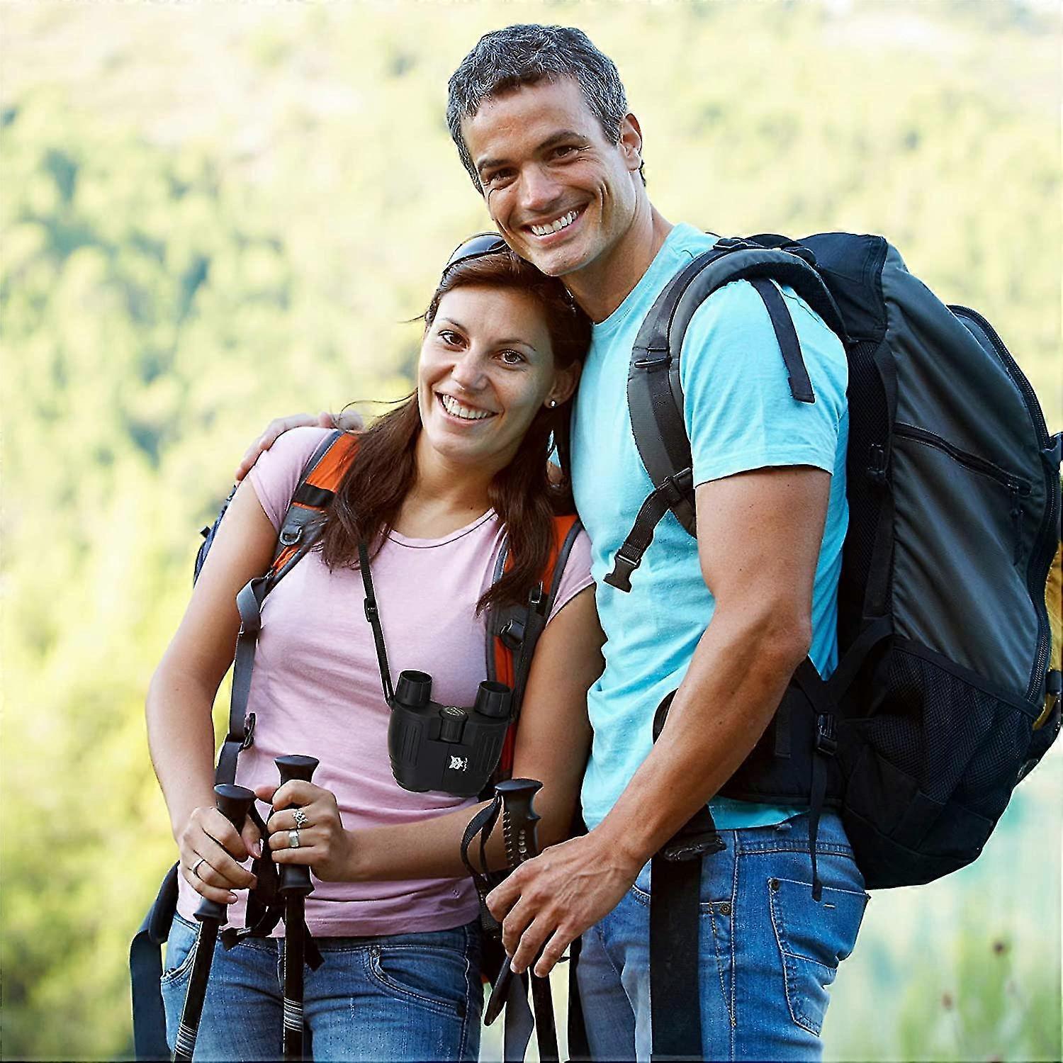 10x25 Hd Binoculars For Kids Adults Mini Fog- With Bak4 Prism Fmc For Bird Watng Gazing Boa