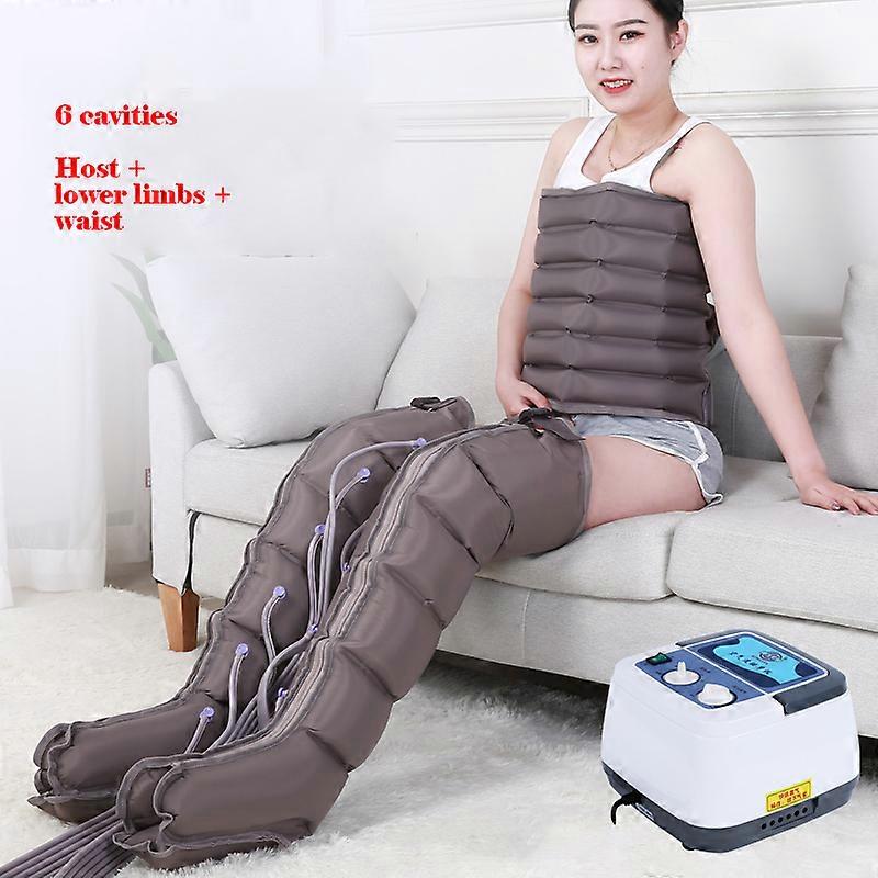 مدلك ضغط الموجة الهوائية ستة غرف أقدام البثق الهوائية والذراعين والساقين نفخ بثق التدليك