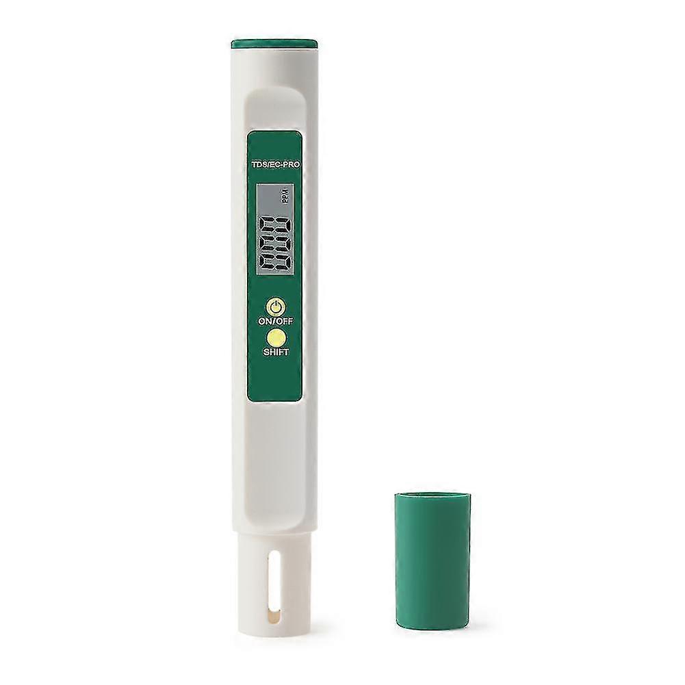 Bærbar temperatur Tds Ec Meter 0-999 ppm Digital vandrenhed tester temperaturmålepen til pool akvarium