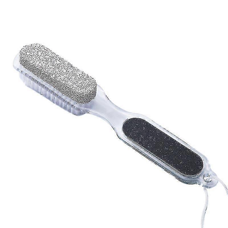 3pcs 4 En 1 Pédicure File Rasp Double Face Callus Remover Avec Pierre Ponce Nail Brush Foot File