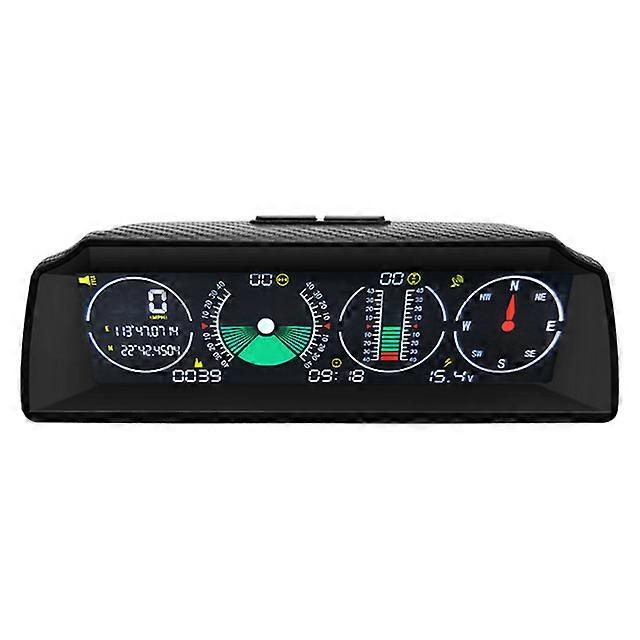 X90 Automotive Car Electronics Digital GPS Speedometer HUD Head Up Display Altitude Meter Compass MPH KM/H Inclinometer