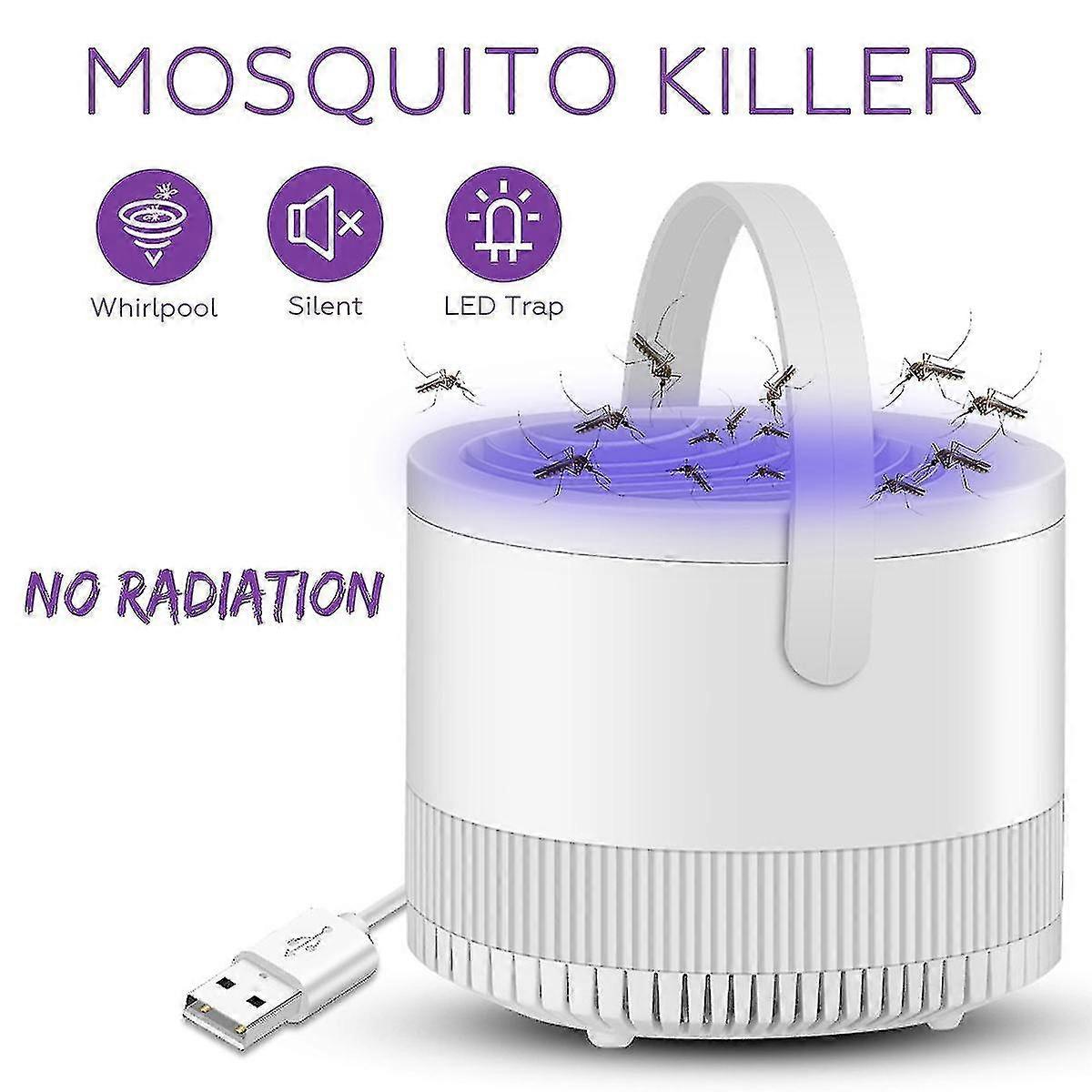 Usb Charr Electronic Indoor Zapper Inhaled Insect Fly Bug