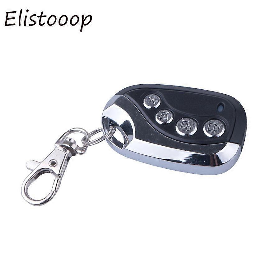 Elistooop Wireless 433Mhz Remote Control Copy Code Remote 4 Channel Electric Cloning Gate Garage Door Auto Keychain
