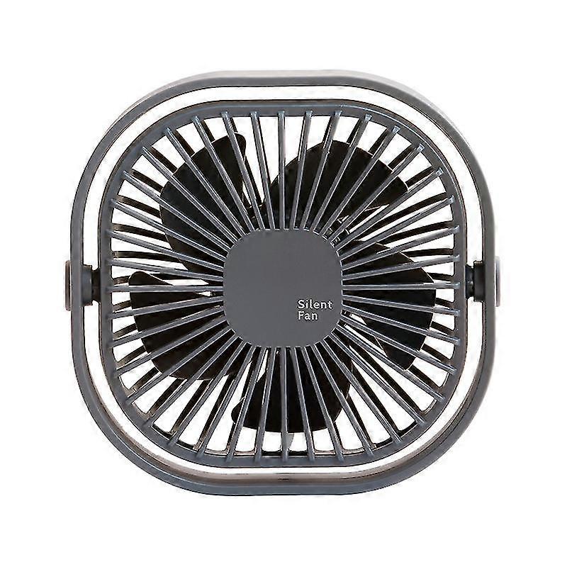 Creative Desktop Mini Usb Small Fan - Silver Grayhome Furnishings
