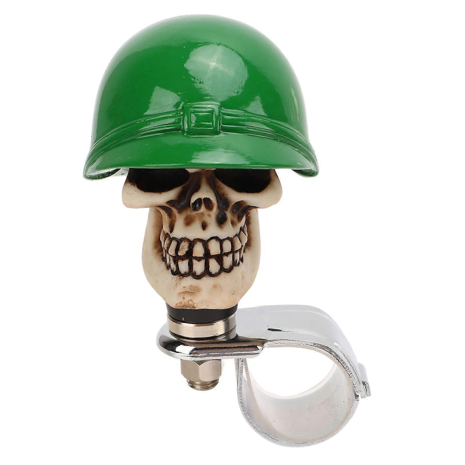 Lenkrad-Spinner in Totenkopfform, Booster, Auto-Power-Griff, Selbstmordknopf für Autos, LKWs, Traktoren, Boote