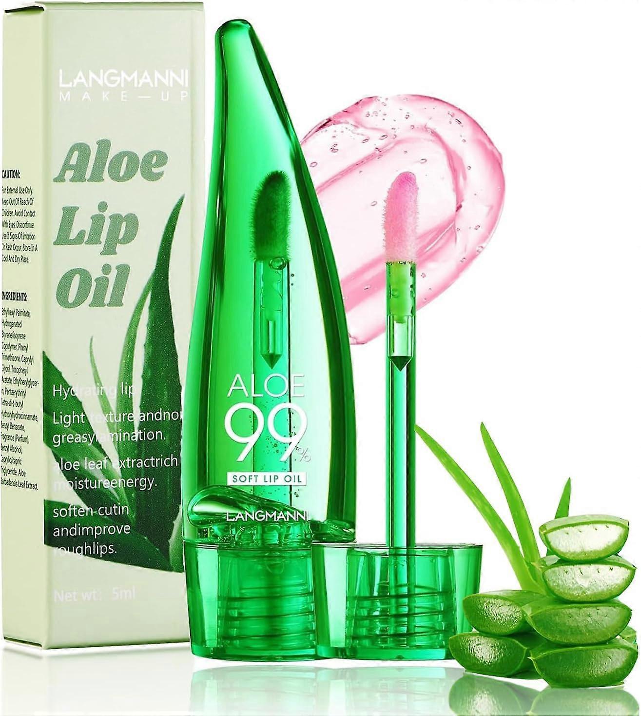 Aloe Vera Lip Oil, PH Temperature Color Changing Lip Gloss, Aloe Vera Long  Lasting Nutritious Lip Oil Lip Moisturizer Aloe Vera Lip Stick | Fruugo UK
