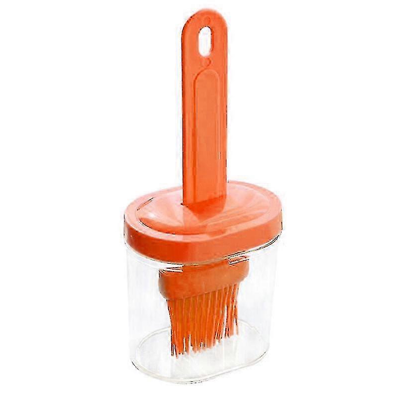 Silicone Oil Bottle Brush With Lid High Temperature Resistant Barbecue Brushes