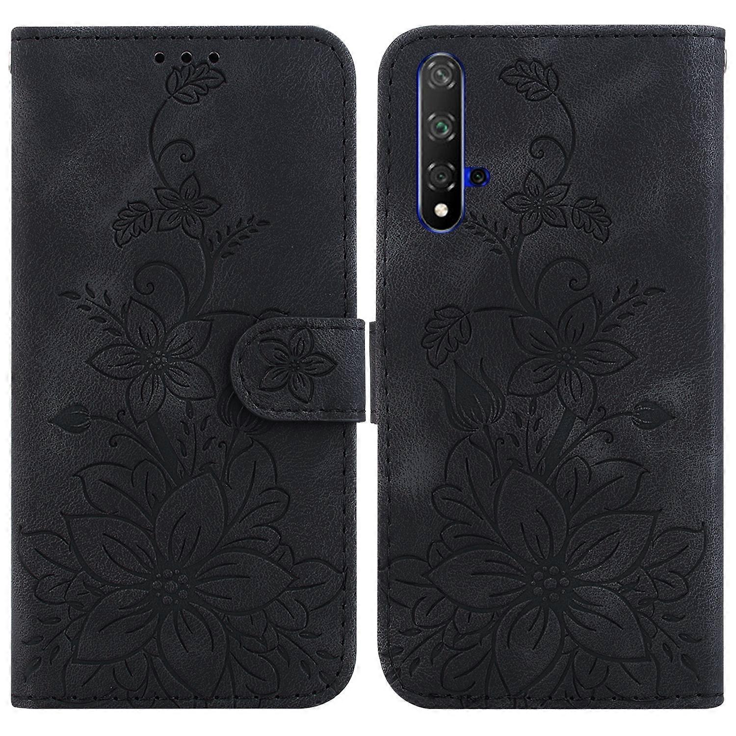 Leather Phone Case For Huawei nova 5T / Honor 20