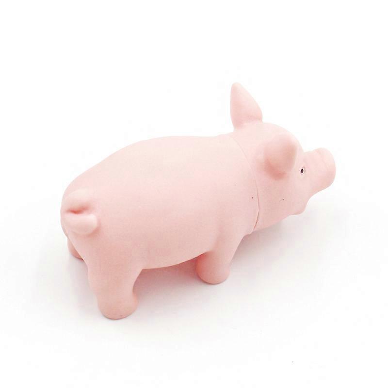 Pig Simulated Toy High Quality Silicone Screaming Toy Cute Shriek Pet Playing Interactive Tools Dog IQ Improving Squeak Tackle