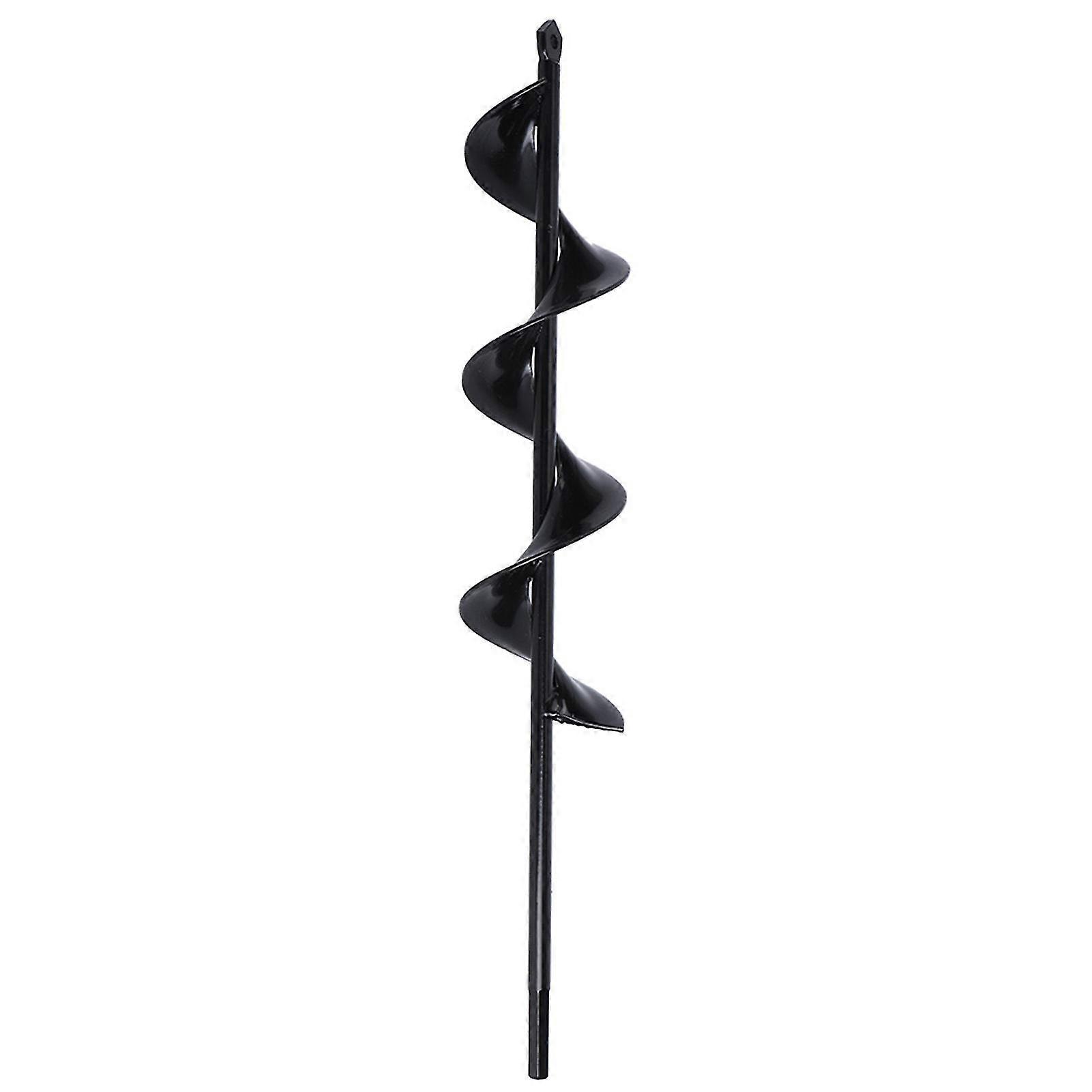 Manganese Steel Drill Bit for Garden Planters Soil Digging Tool - 3 Sizes (60mm, 80mm, 46mm) - 65 Mn Steel Auger Bit with Fast Fix for Cordless Drill