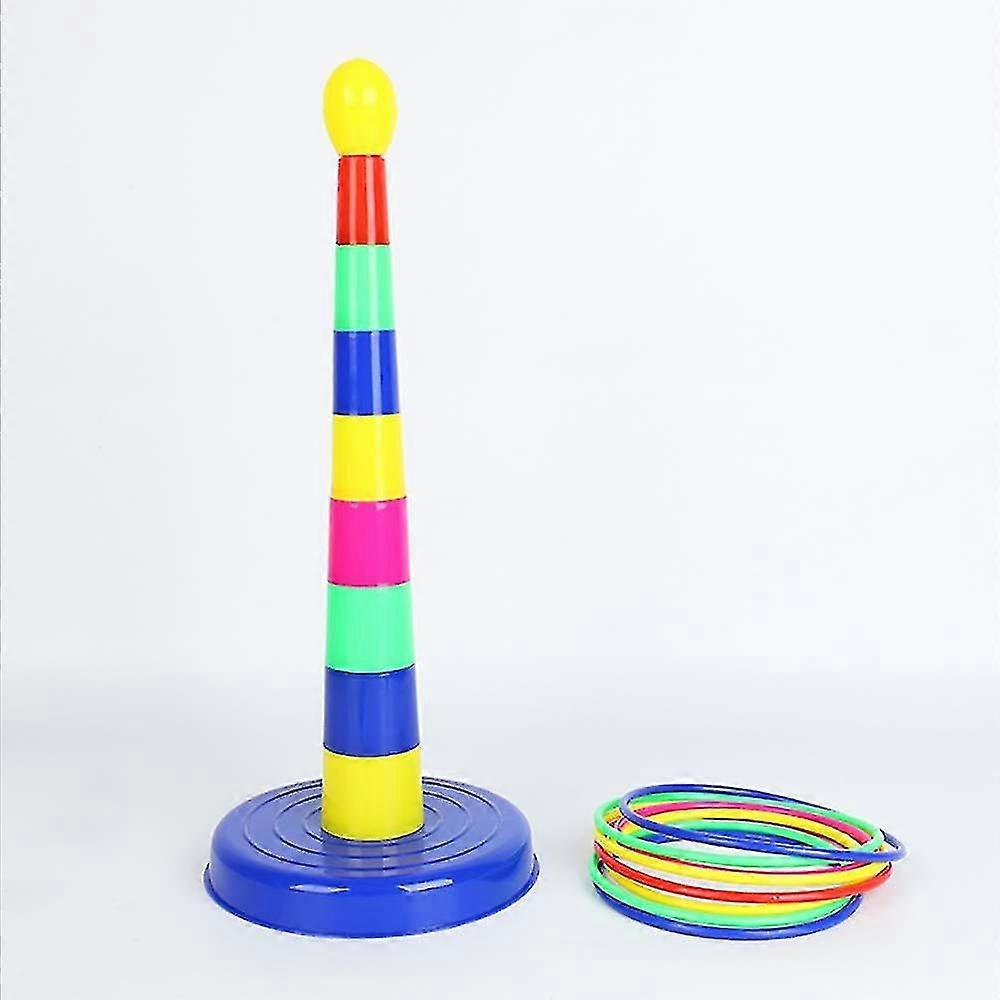 Colorful Throwing Ring Toy Set Agility Practice Games For Children