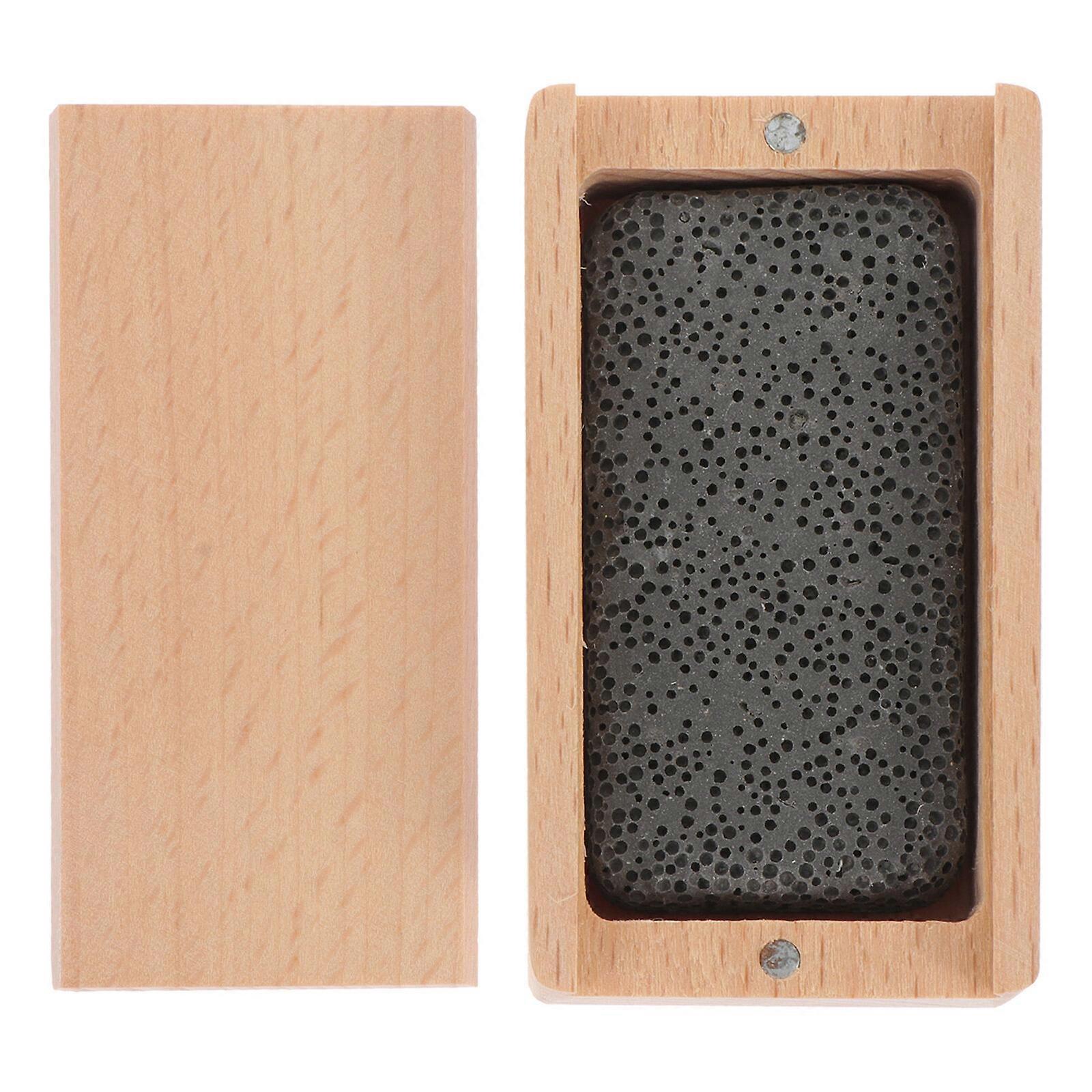 1Set Beech Wood Essential Oil Diffuser Home Aroma Diffuser Aroma Diffuser (Golden)