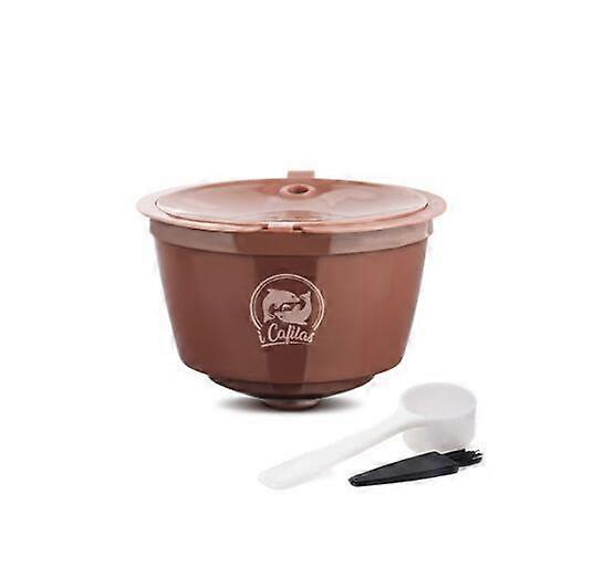 Crema Coffee Capsule Filter Upgrade 3rd Generation Two-color Dolce Gusto Cafeteira Refillable Reusable Coffee Cup Baskets