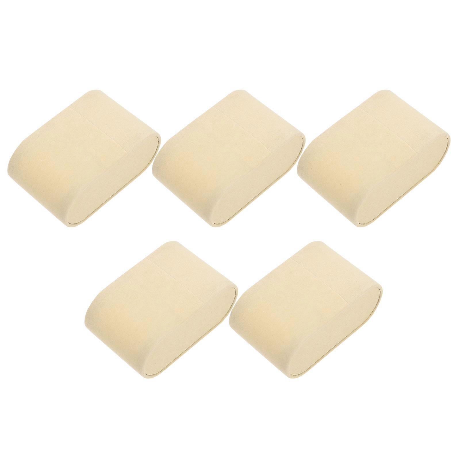 5 Pz Orologio Display Cuscini Pratico Braccialetto Cuscini Gioielli Display Cuscini