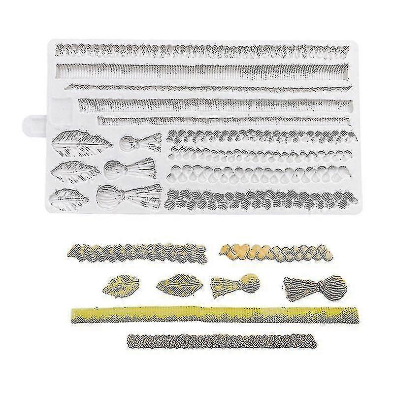 Biscuit Cookie Cutter Knitted Texture Cake Chocolate Clay Baking Polymer Craft