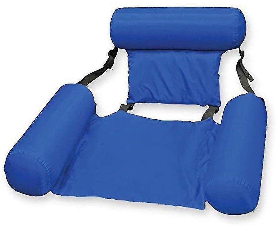 Inflatable Water Hammock ,Foldable Pool Float Lounge Chair Seat