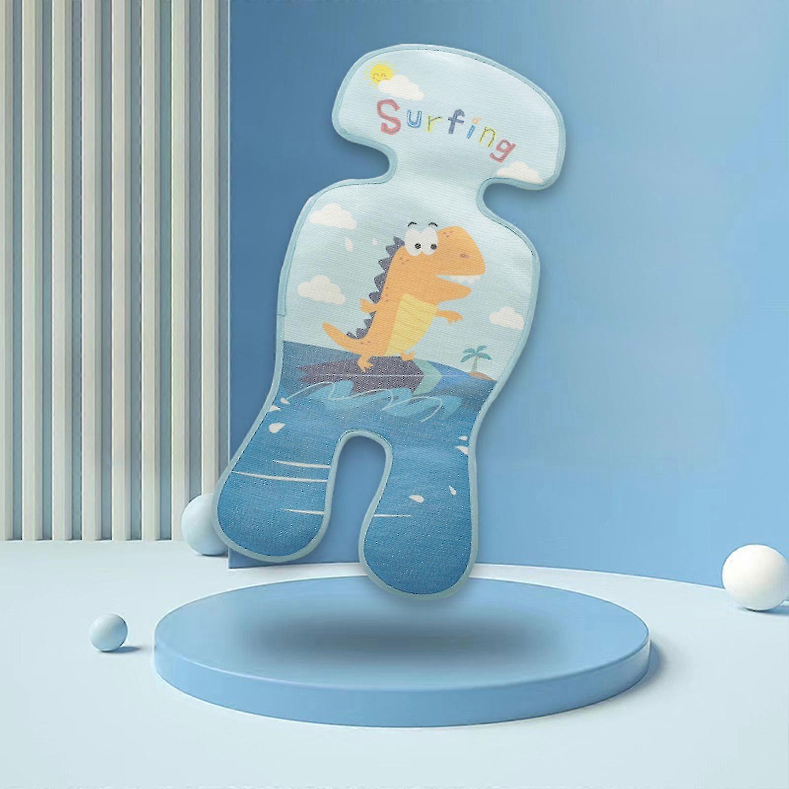 Summer Breathable Ice Stroller Cooler Mat,70x30cm Multifunctional Baby Cushion Suitable For Stroller, Baby Dining Chair, Child Safety Seat