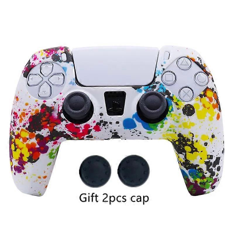 Anti-slip Silicone Protective Cover Case For SONY PlayStation 5 PS5 Gameing Controller Accessories Protection Skin Shell Cases
