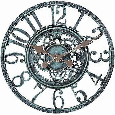 Waterproof outdoor wall clock, 12 inches
