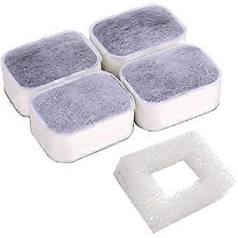 Fountain sensorisk springvand og rustfrit stål springvand filtre, 5-pack blomster springvand filtre