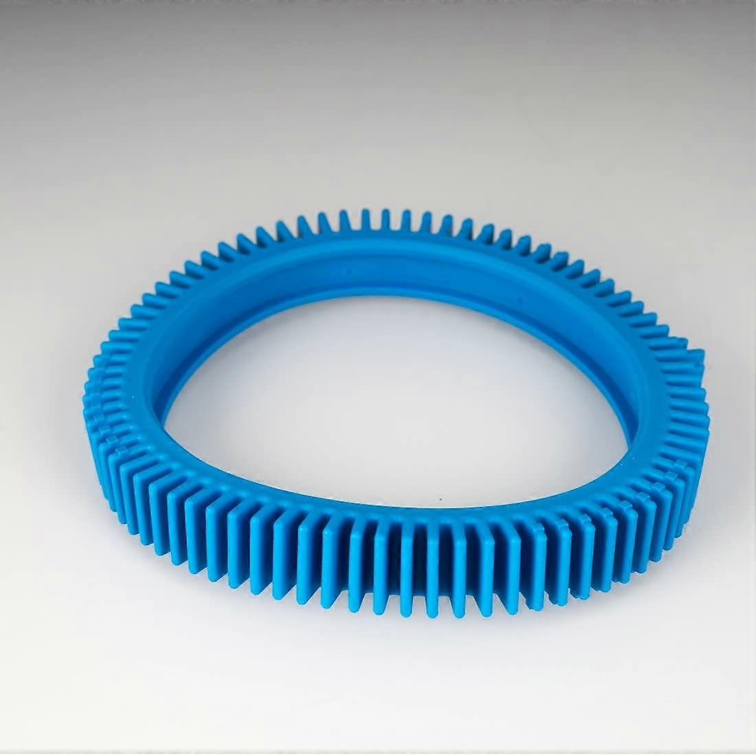 Notched tire with Ergot for Pool Robot (rear wheel)