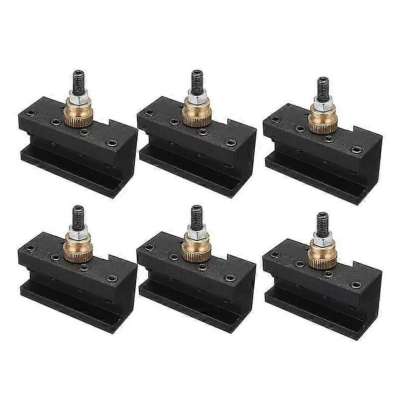 6pcs Tooling Package Mini Lathe Quick Change Tool Post Holders Multifid Tool Holder