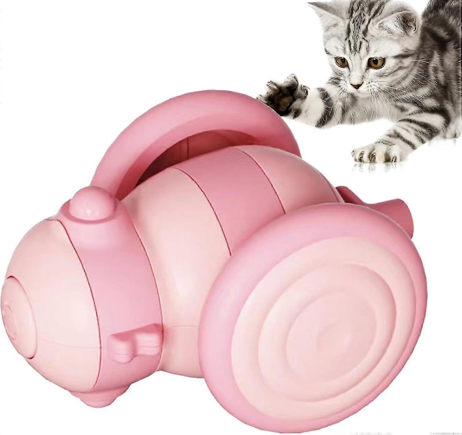 Automatic Moving Cat Toy, Bee Shape Electric Cat Toy With Light, Colorful Cat Toys, Smart Cat Self Play Toys For Cat, Kitten