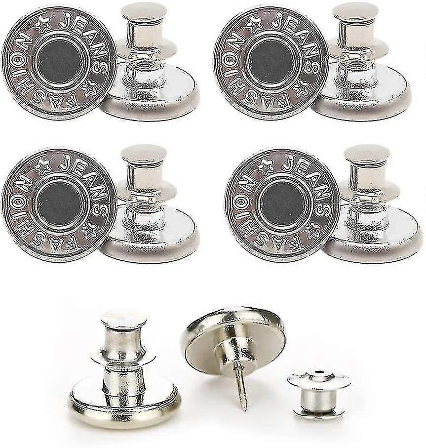 Button Pins For Jeans, No Sew And No Tools