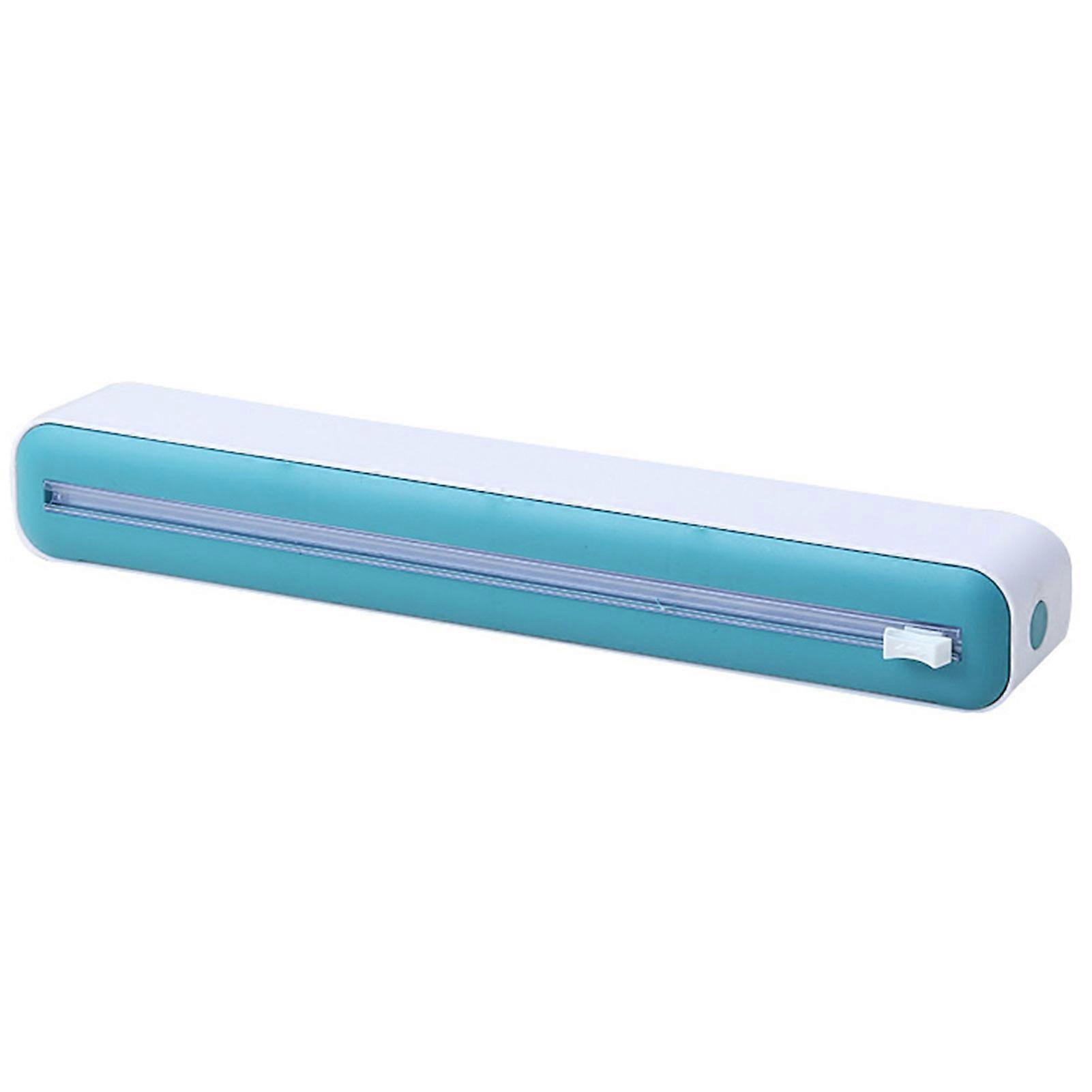Cling Wrap Cutter Magnetic Back Design Two-way Slider Plastic Wrap Cutting Fridge Mounted Saran Wrap Organizer Kitchen Tool Jikaixiang