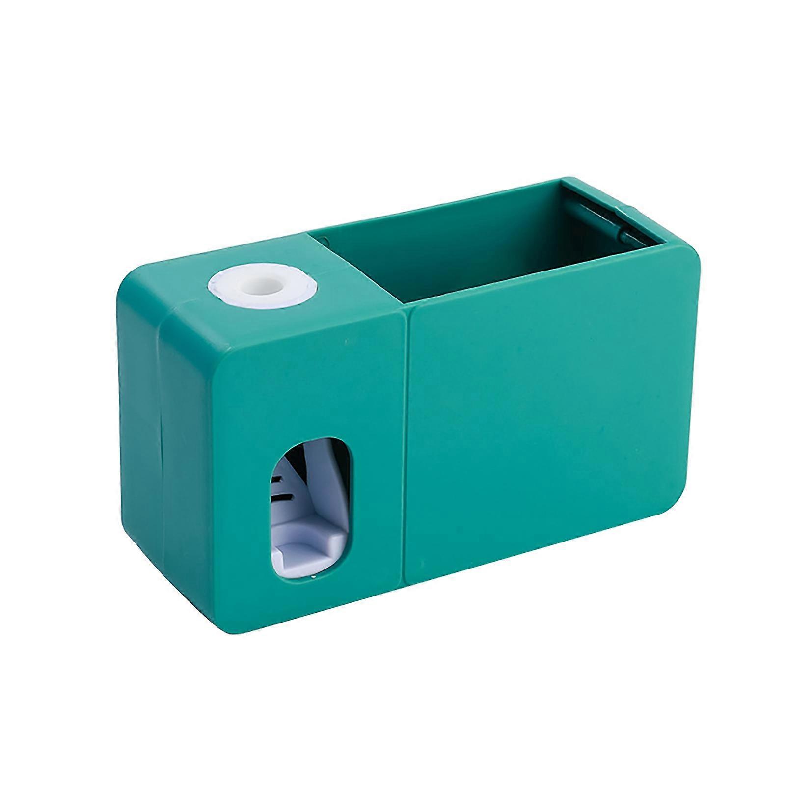 Toothbrush Holder Automatic Multi-Use 2 In 1 Multifunctional Toothpaste Dispenser for Home