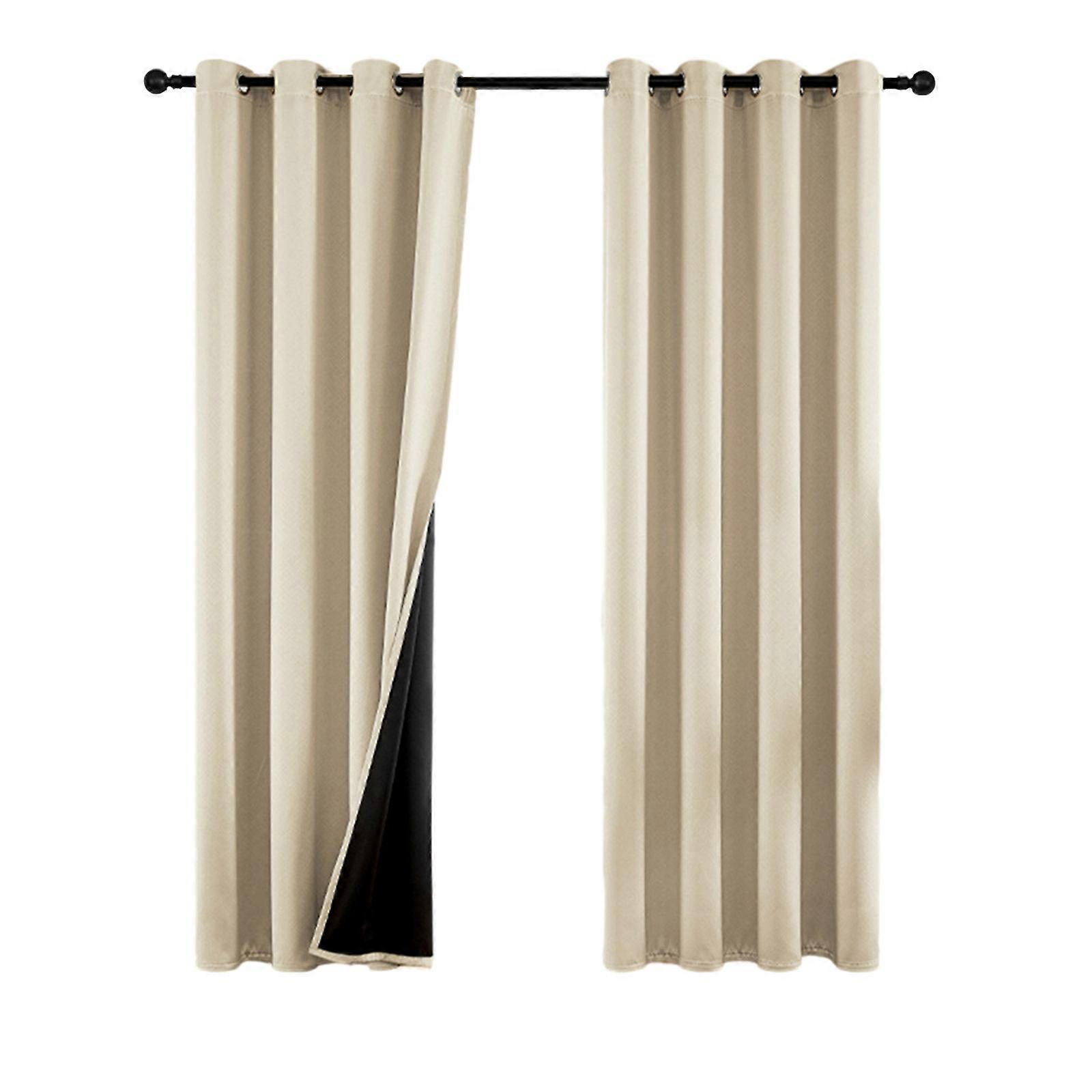 2STK BLACKOUT ISOLERER TERMISKE KORTE PANELER VINDUESGARDIN