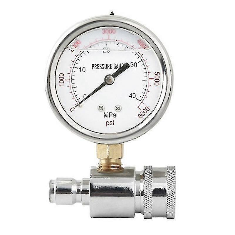 Manometer-Kit, 3/8 "Schnellanschluss, Manometer für die Unterlegscheibe