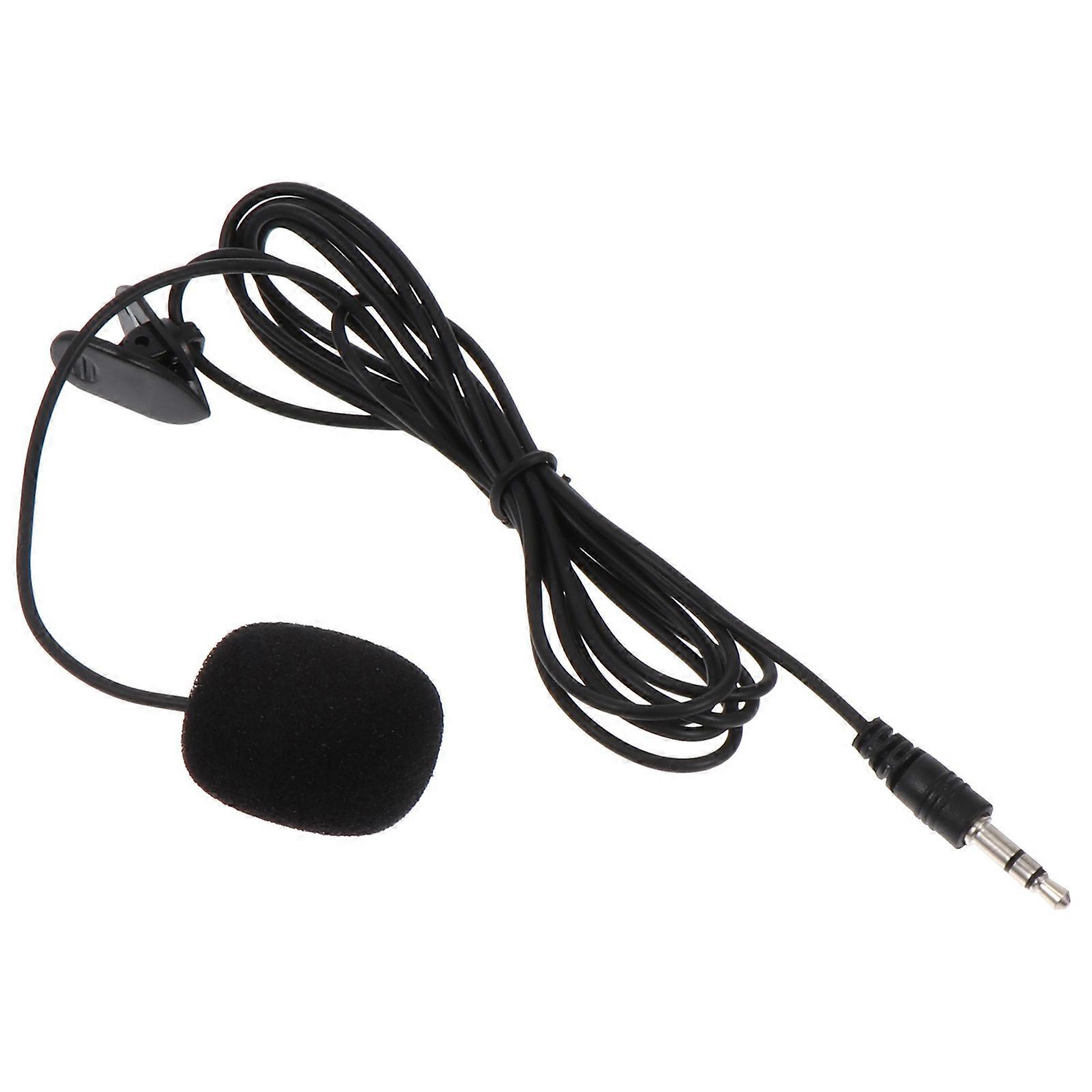 5pcs Portable Clip-on Microphone Lavalier Tie Clip Microphone for Audio Studio