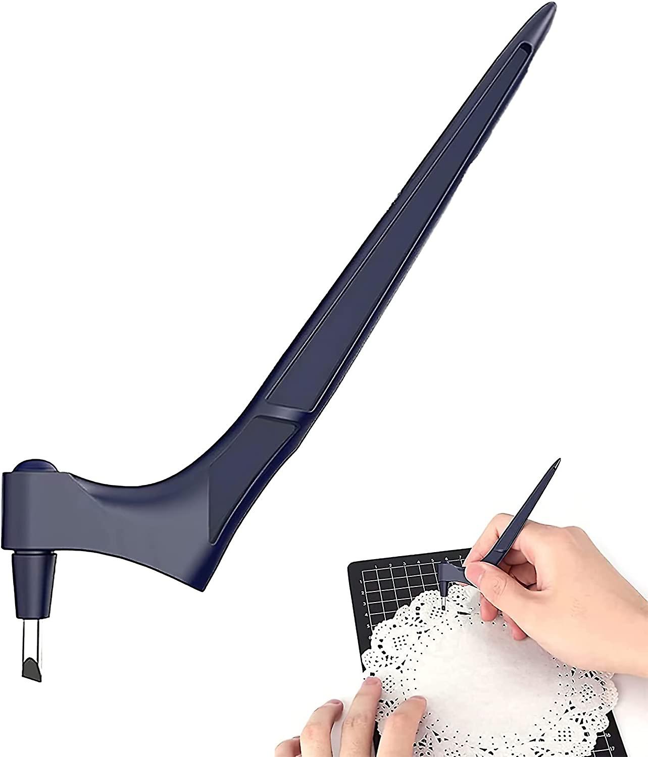 Cut Craft Tool with 360 Degree Rotating Pen Blade Decoupage