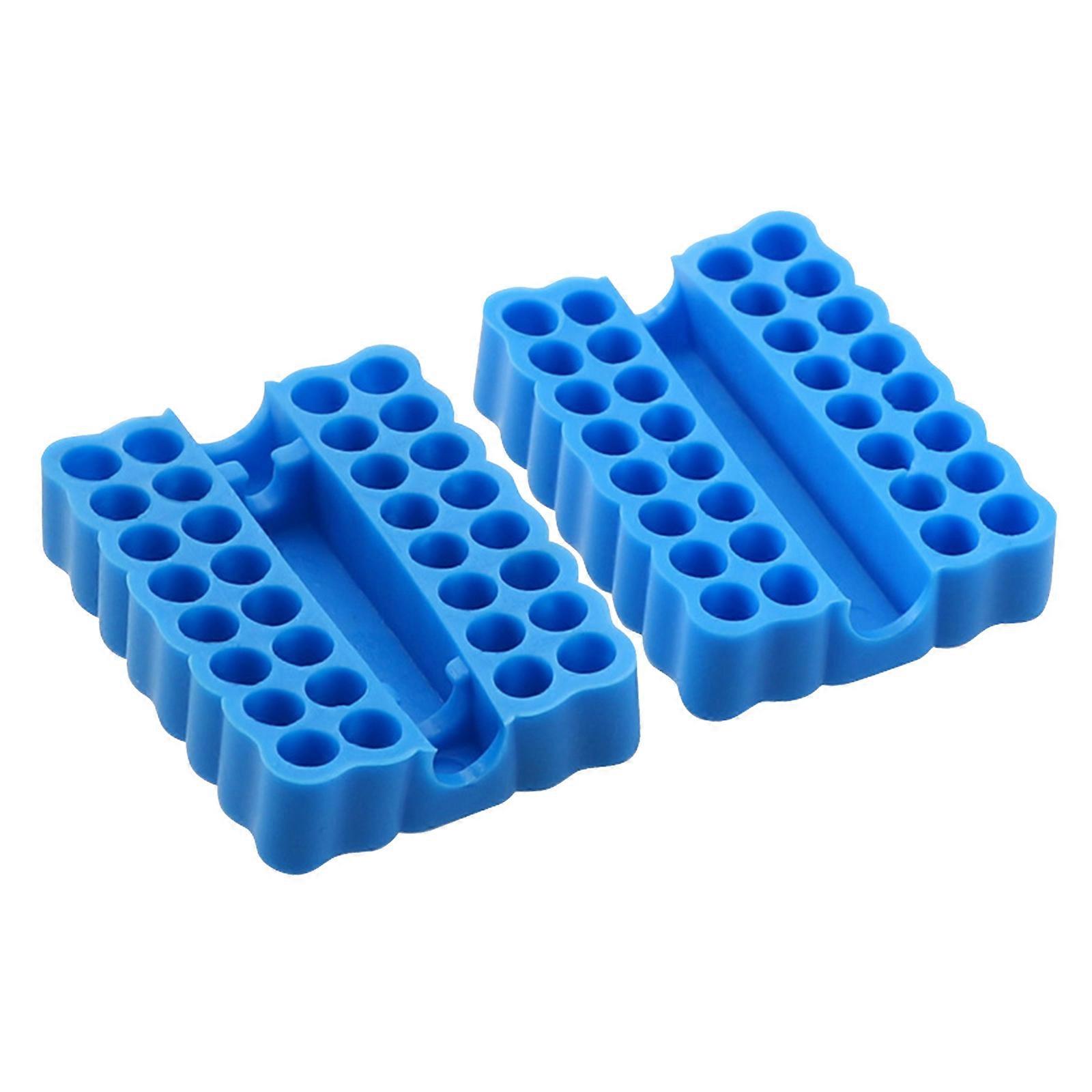 Hex Bit Organiser Plastic Screwdriver Bit Holder Drill Head Storage Case Box