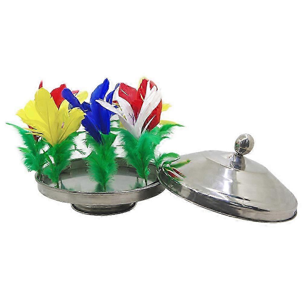 Appearing Flower Ring Magic Trick Close Up Magic Stage Accessories