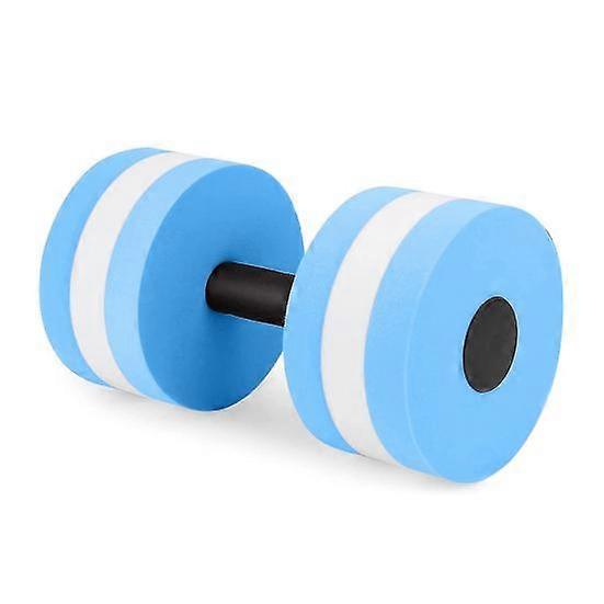 Water Dumbbell High Density EVA Foam Pool Weight Men Women Water Aerobic Weight Loss Floating Exercise Dumbbell Aqua Fitness Barbell Workout Equipment