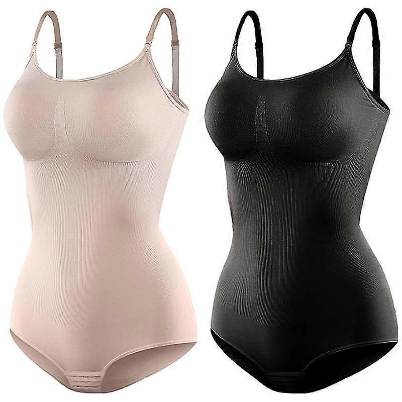 Spaghetti Strap Bodysuits Compression Body Suits Open Crotch Shapewear Slimming Shaper Smooth Out Bodysuit Tummy Control