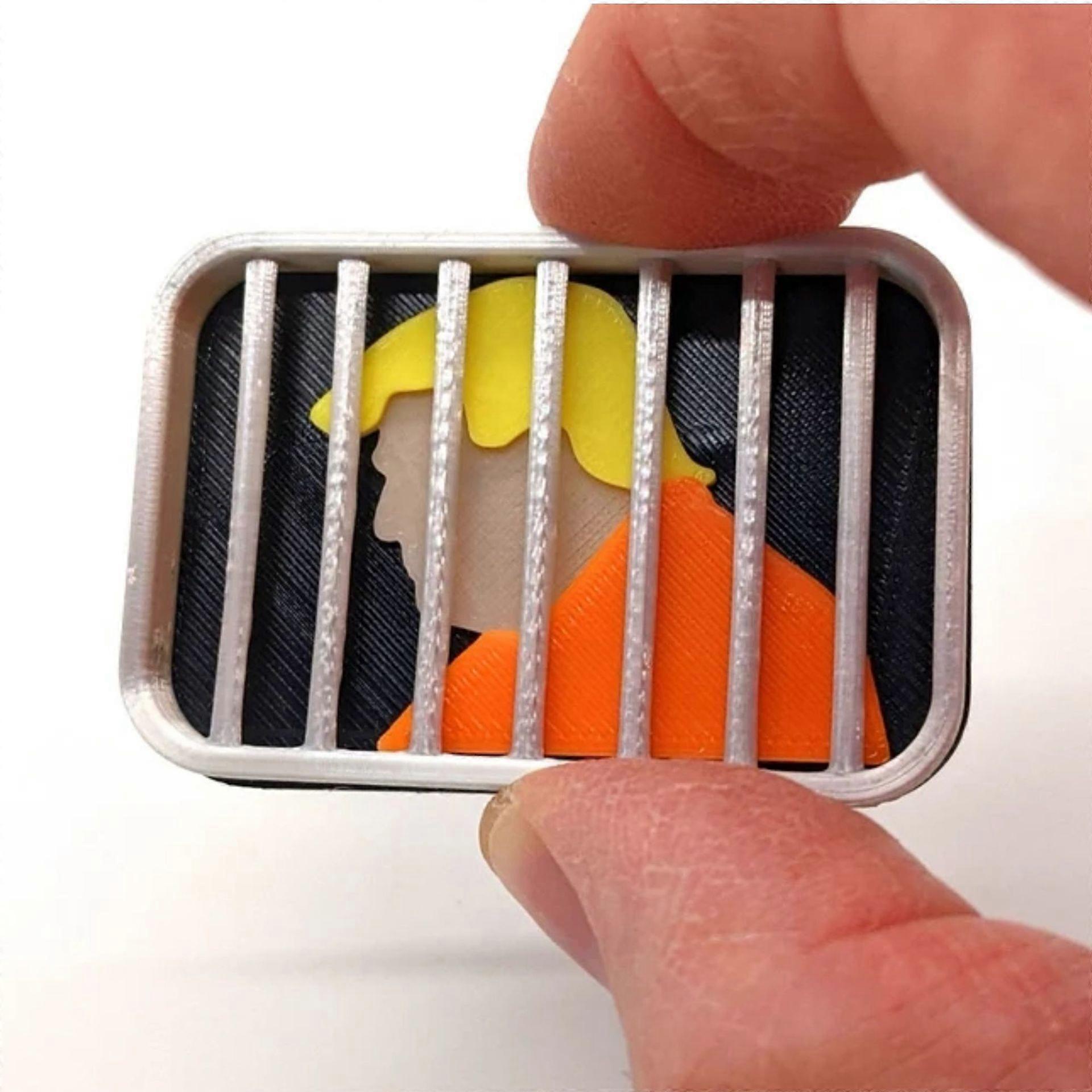 Trump Imprisonment Statement Pin New Idea Creation Toys