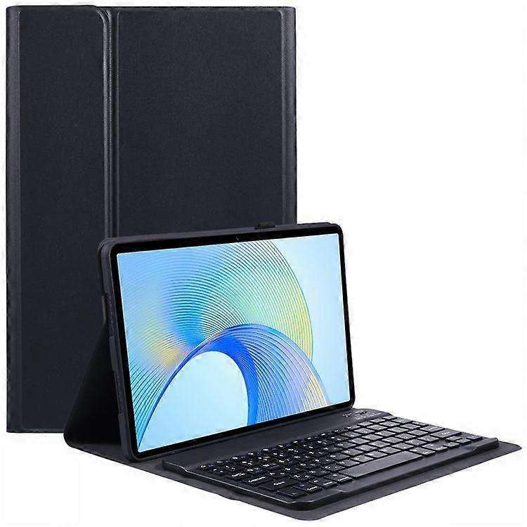 Compatibel voor Honor Pad X9 PU lederen tabletstandaardhoes met Bluetooth-toetsenbord, Engels + Oekraïens toetsenbord