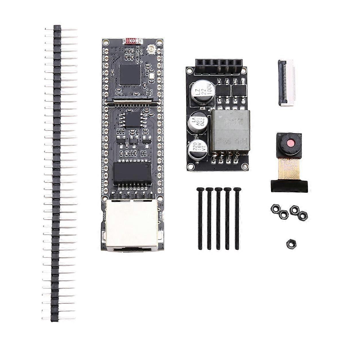 ESP32-S3 ETH Cam Ethernet Development Board PoE SD Kamera Kompatibel für POE-ETH-CAM-KIT-OV5640