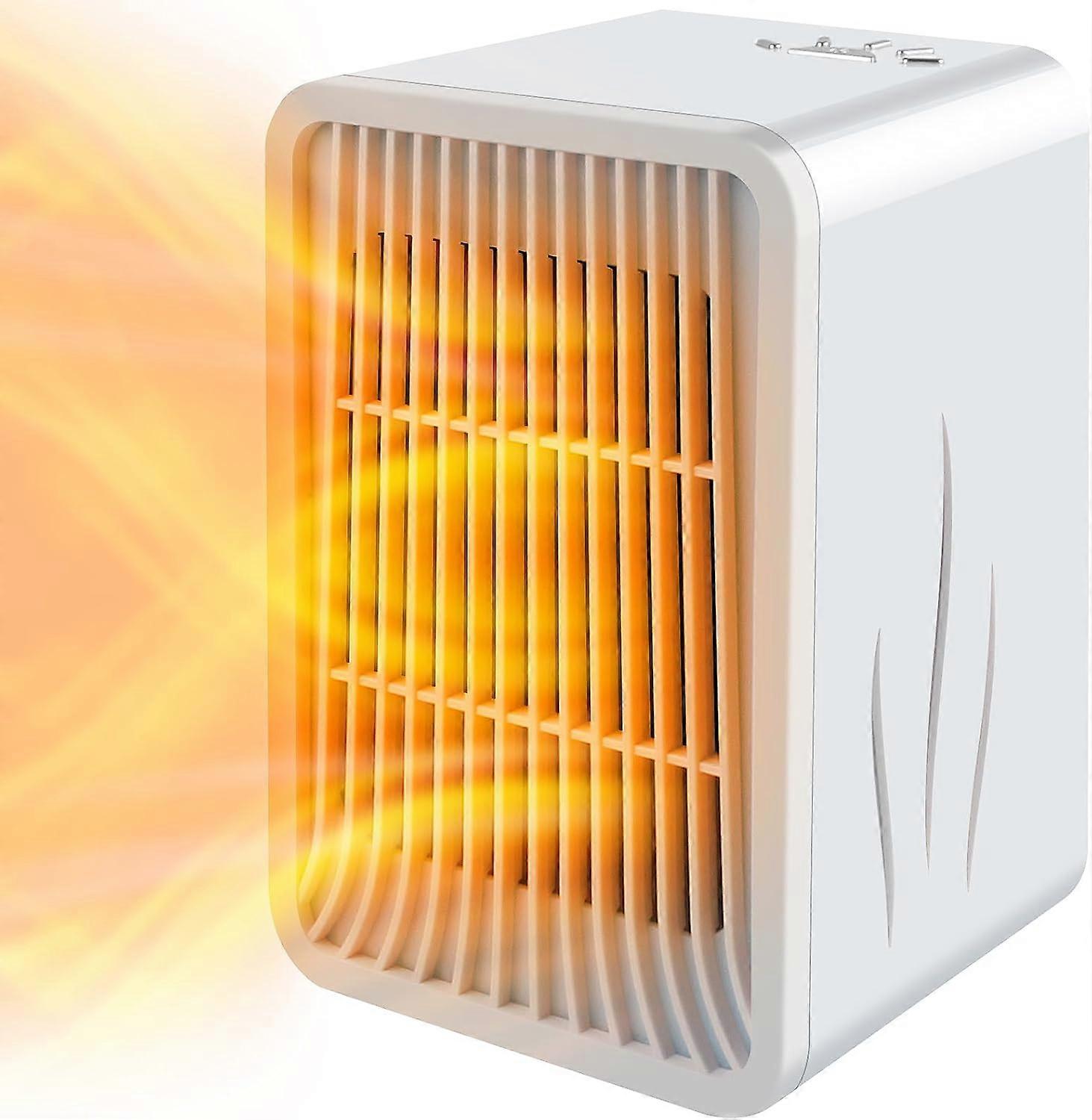 Compact Electric Mini Space Heater for Indoor Use