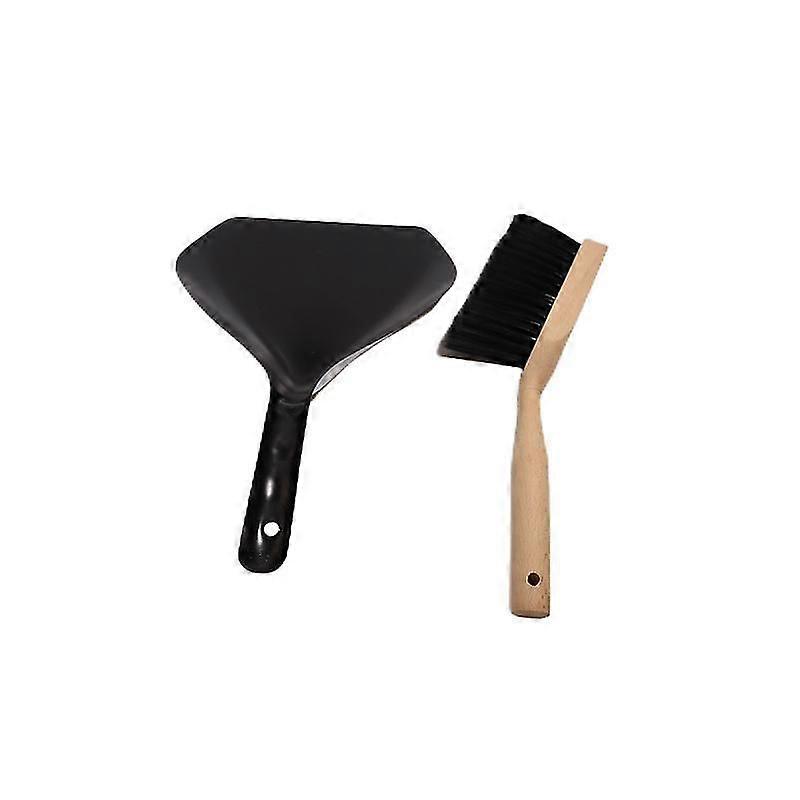 Medium Dustpan Set Desktop Cleaning Small Broom, Windowsill Surface Dust Fingertip Brush