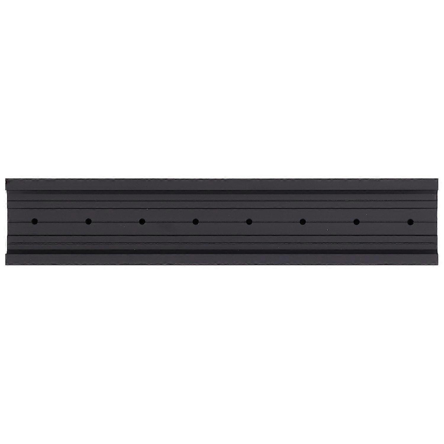 Linear Rail Slide Guide Aluminium Profiles V Slot Embeddable Black for Printing Engraving200mm / 7.8